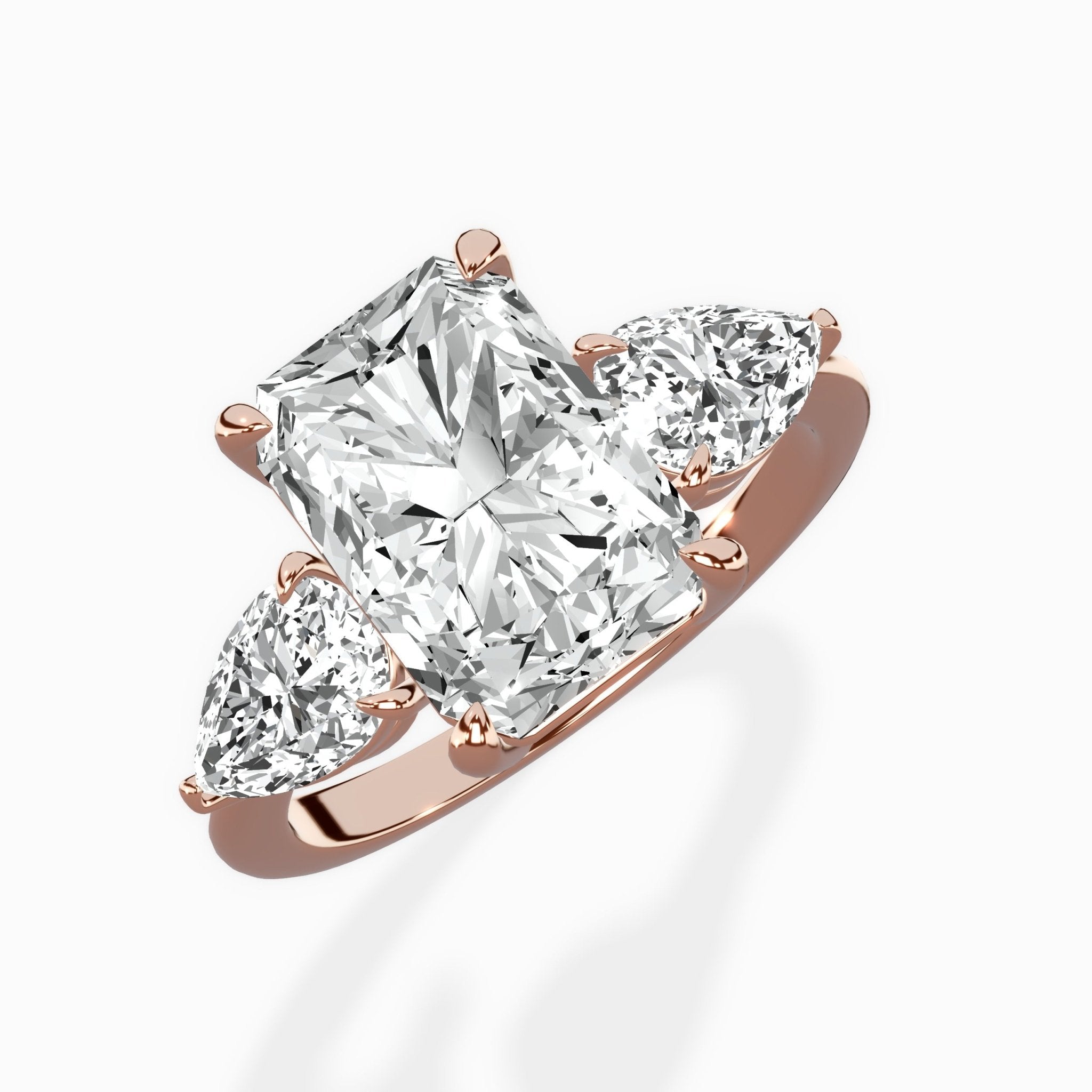 Forever Three Stone Engagement Ring - The Better Diamonds