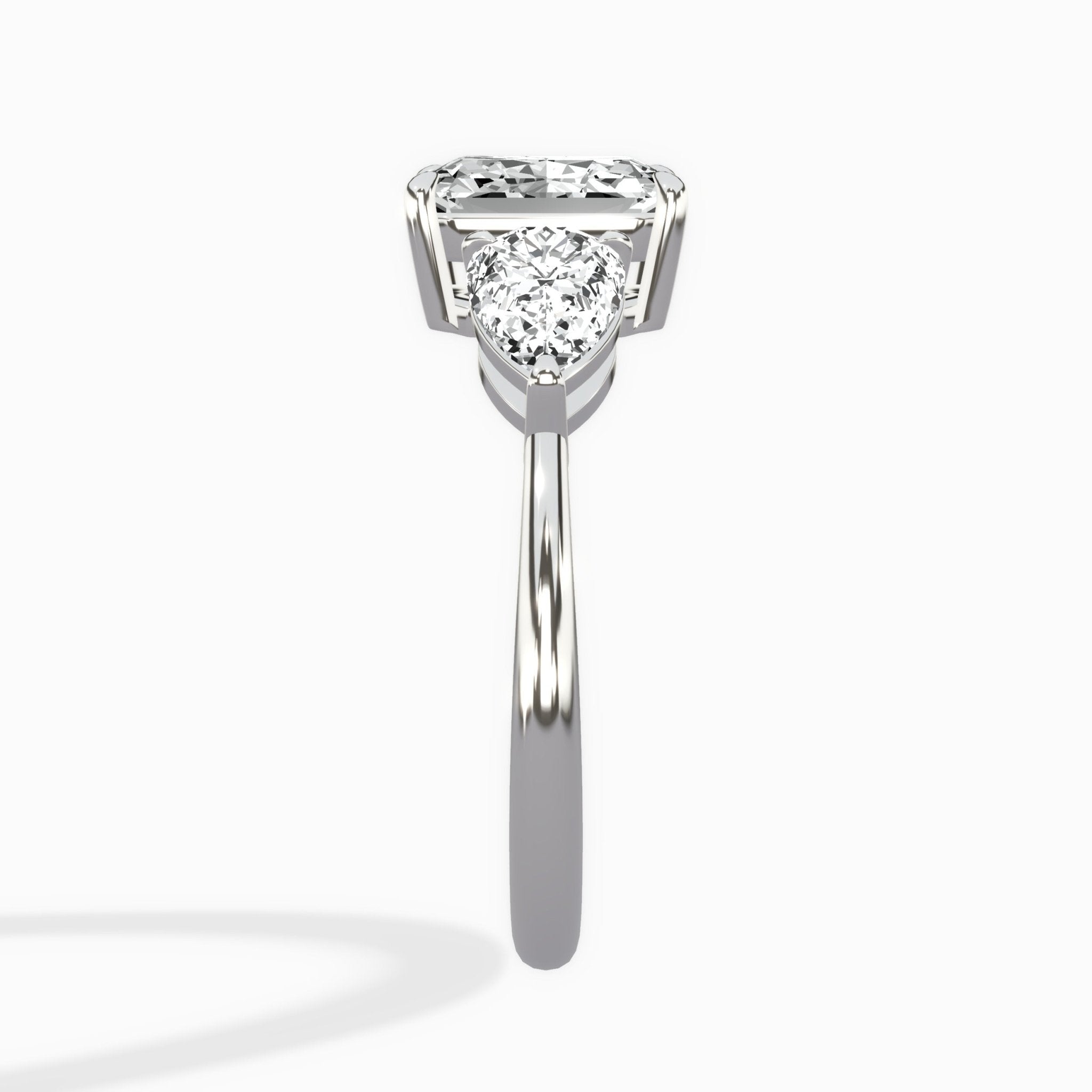 Forever Three Stone Engagement Ring - The Better Diamonds