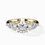 Forever Three Stone Engagement Ring - The Better Diamonds