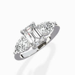 Forever Three Stone Engagement Ring - The Better Diamonds
