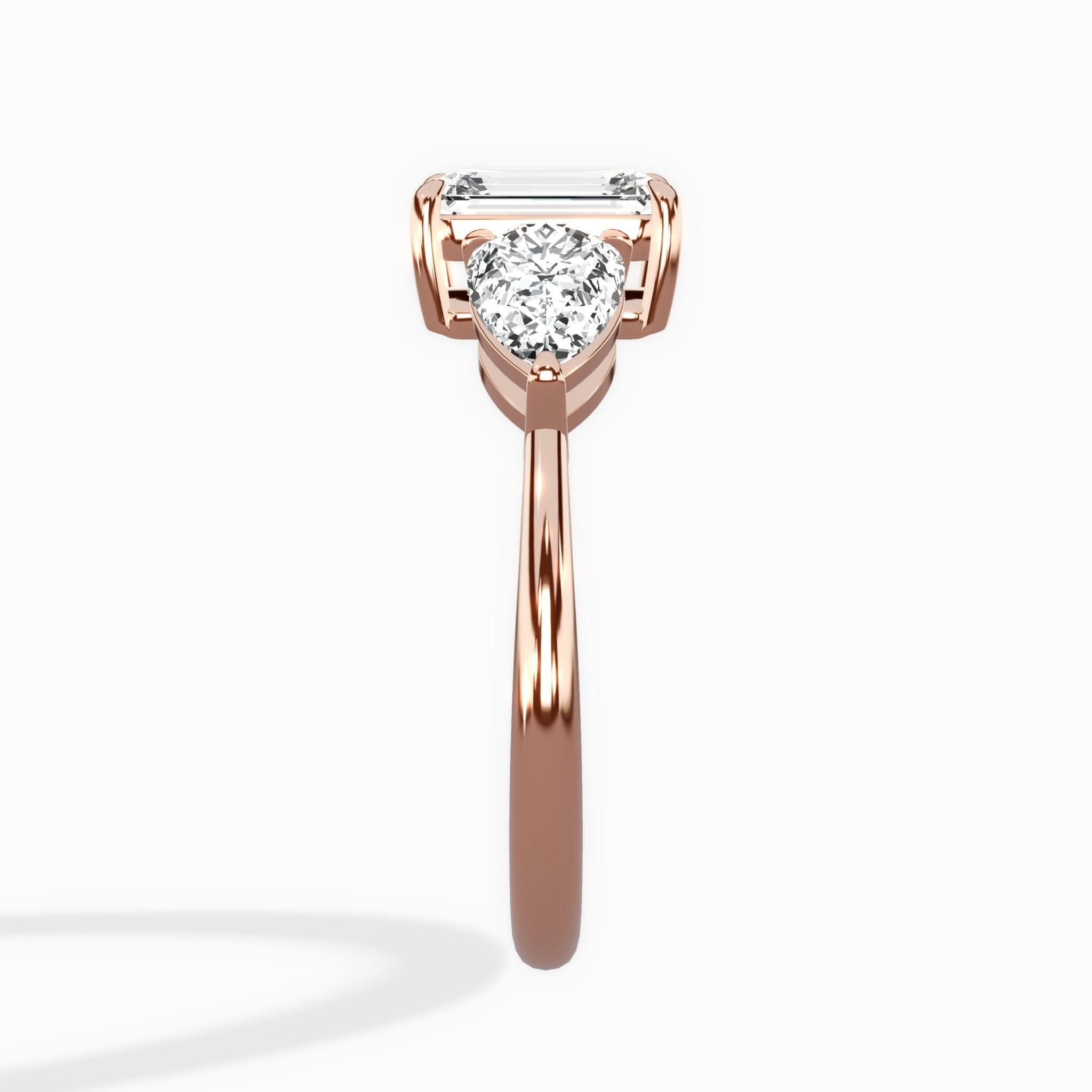 Forever Three Stone Engagement Ring - The Better Diamonds