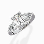 Forever Three Stone Engagement Ring - The Better Diamonds