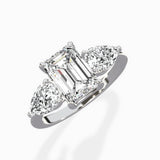 Forever Three Stone Engagement Ring - The Better Diamonds