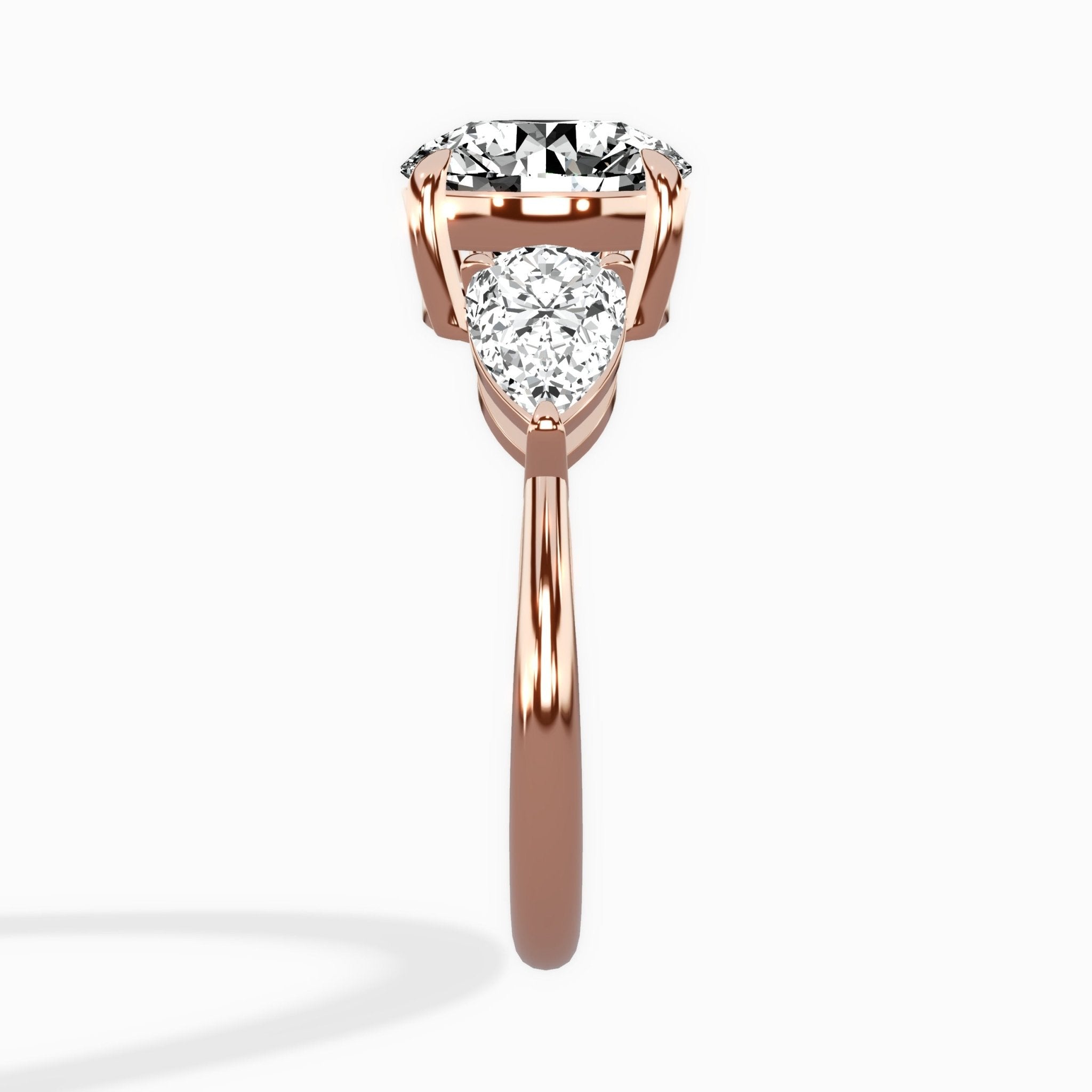 Forever Three Stone Engagement Ring - The Better Diamonds