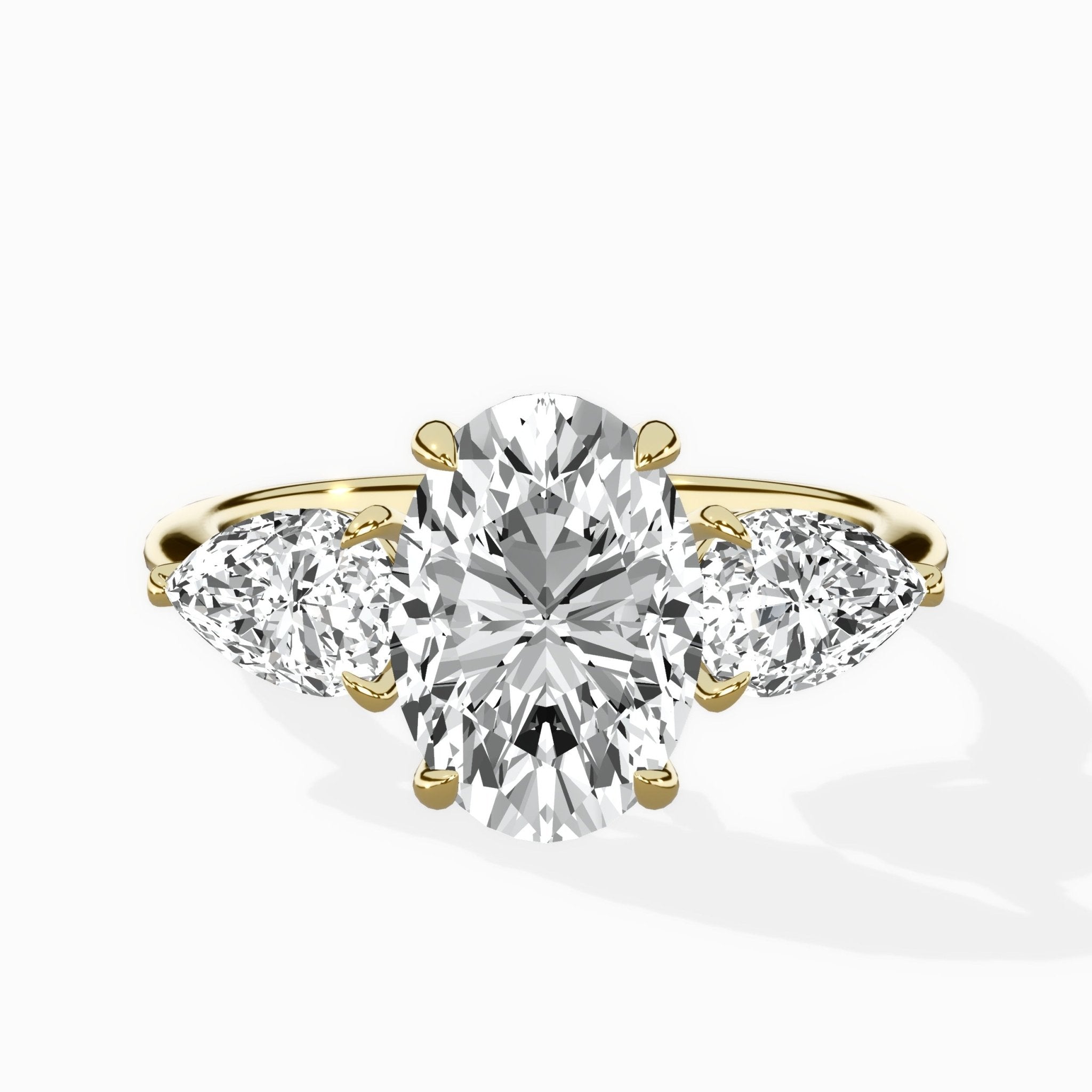 Forever Three Stone Engagement Ring - The Better Diamonds