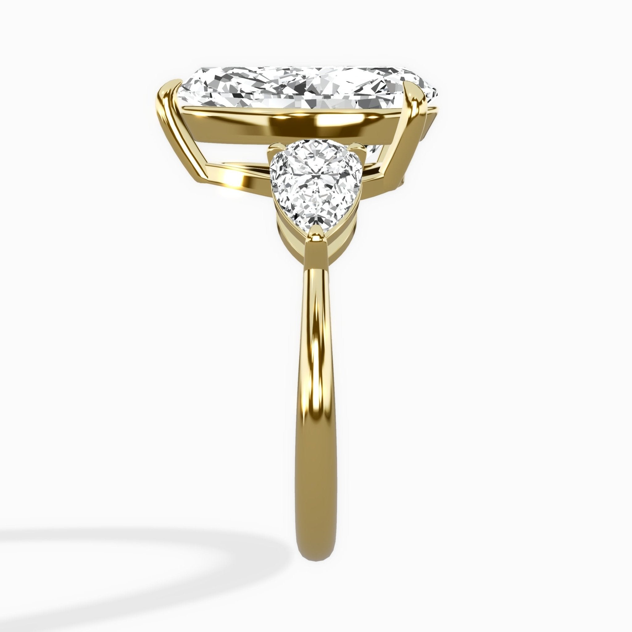 Forever Three Stone Engagement Ring - The Better Diamonds