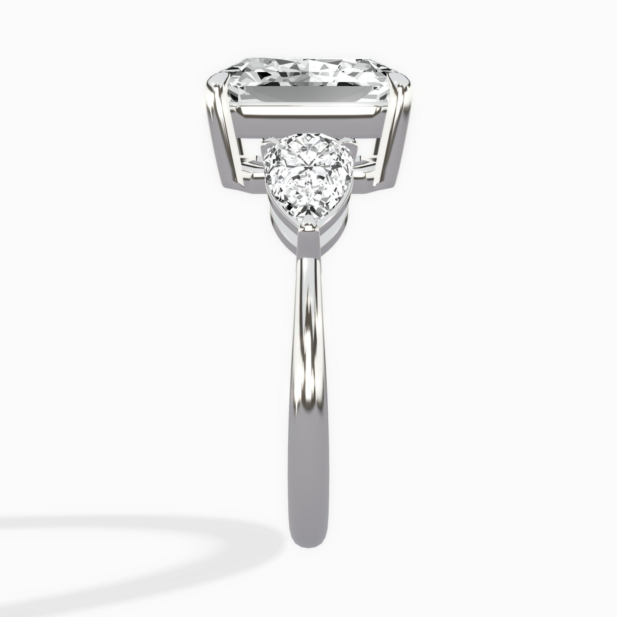 Forever Three Stone Engagement Ring - The Better Diamonds