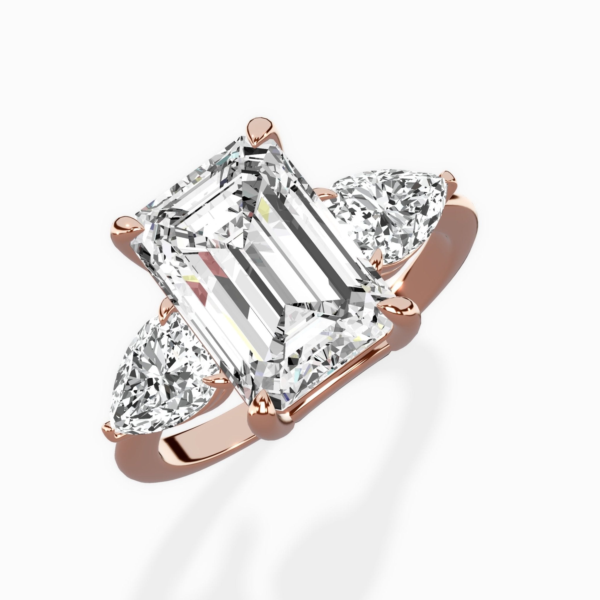 Forever Three Stone Engagement Ring - The Better Diamonds