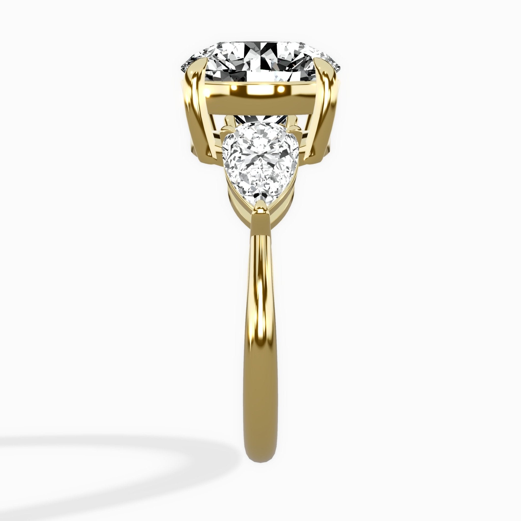 Forever Three Stone Engagement Ring - The Better Diamonds