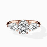 Forever Three Stone Engagement Ring - The Better Diamonds