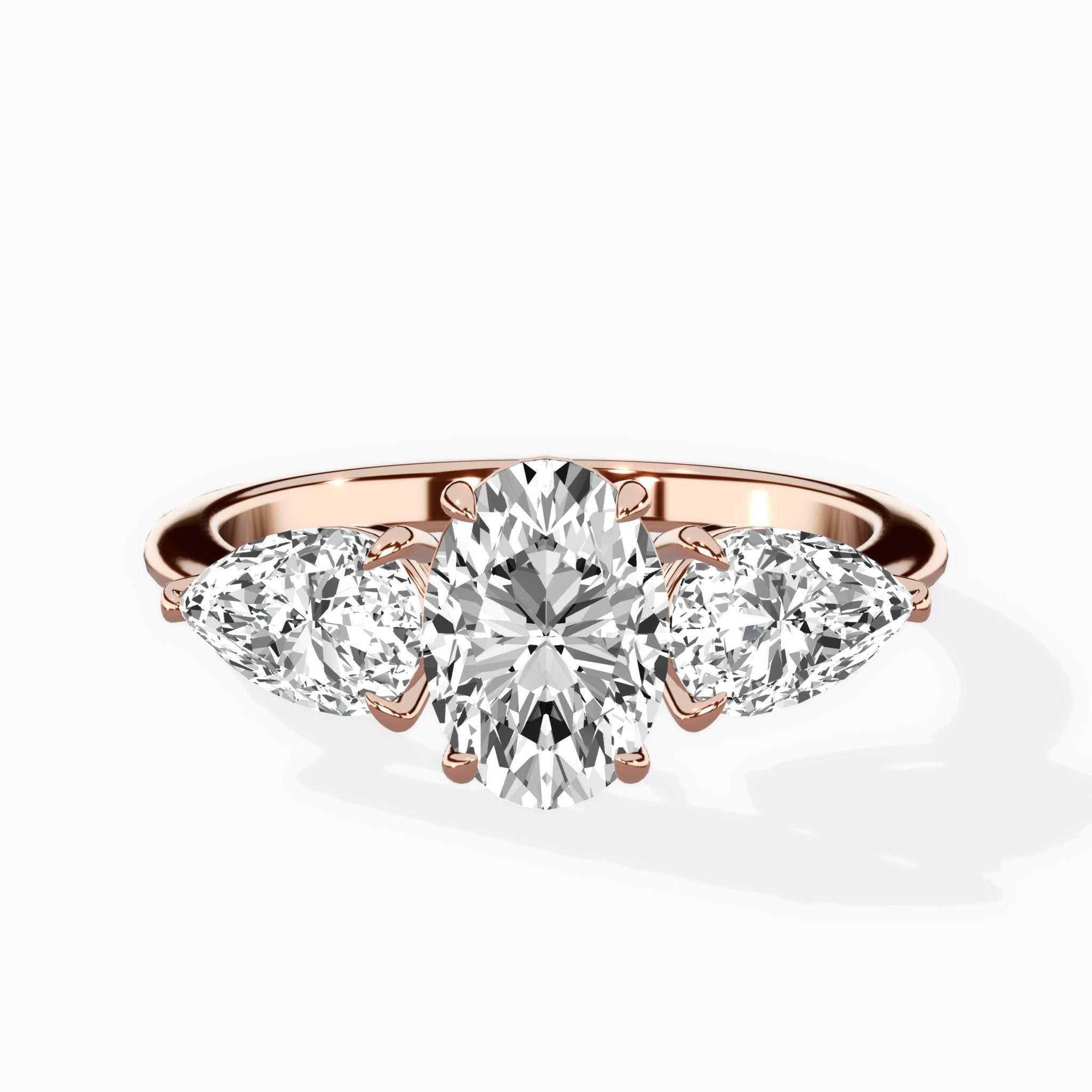 Forever Three Stone Engagement Ring - The Better Diamonds