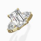Forever Three Stone Engagement Ring - The Better Diamonds