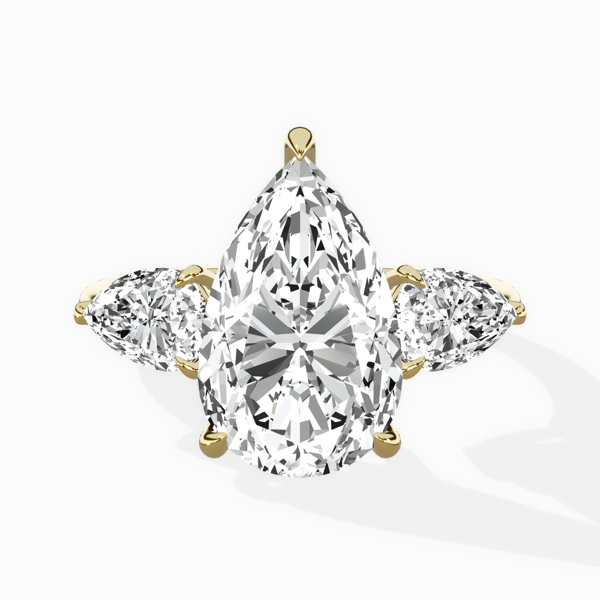 Forever Three Stone Engagement Ring - The Better Diamonds