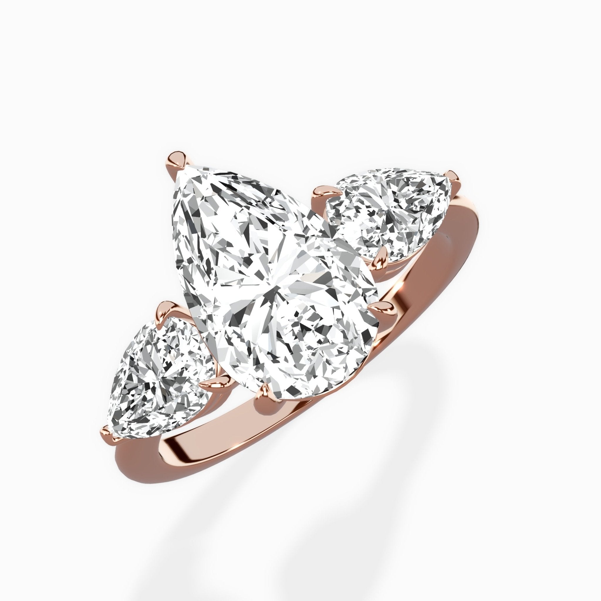 Forever Three Stone Engagement Ring - The Better Diamonds