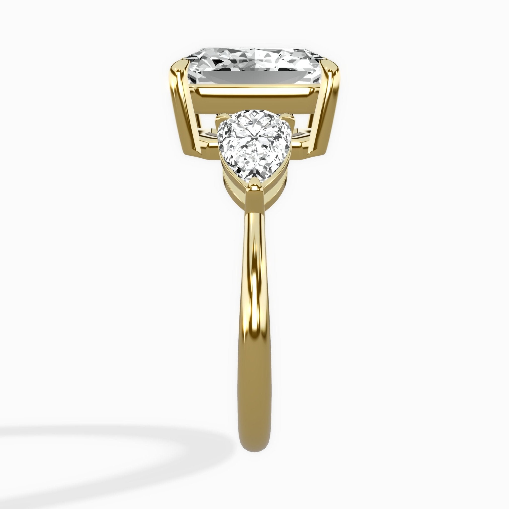 Forever Three Stone Engagement Ring - The Better Diamonds