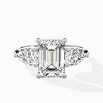 Forever Three Stone Engagement Ring - The Better Diamonds