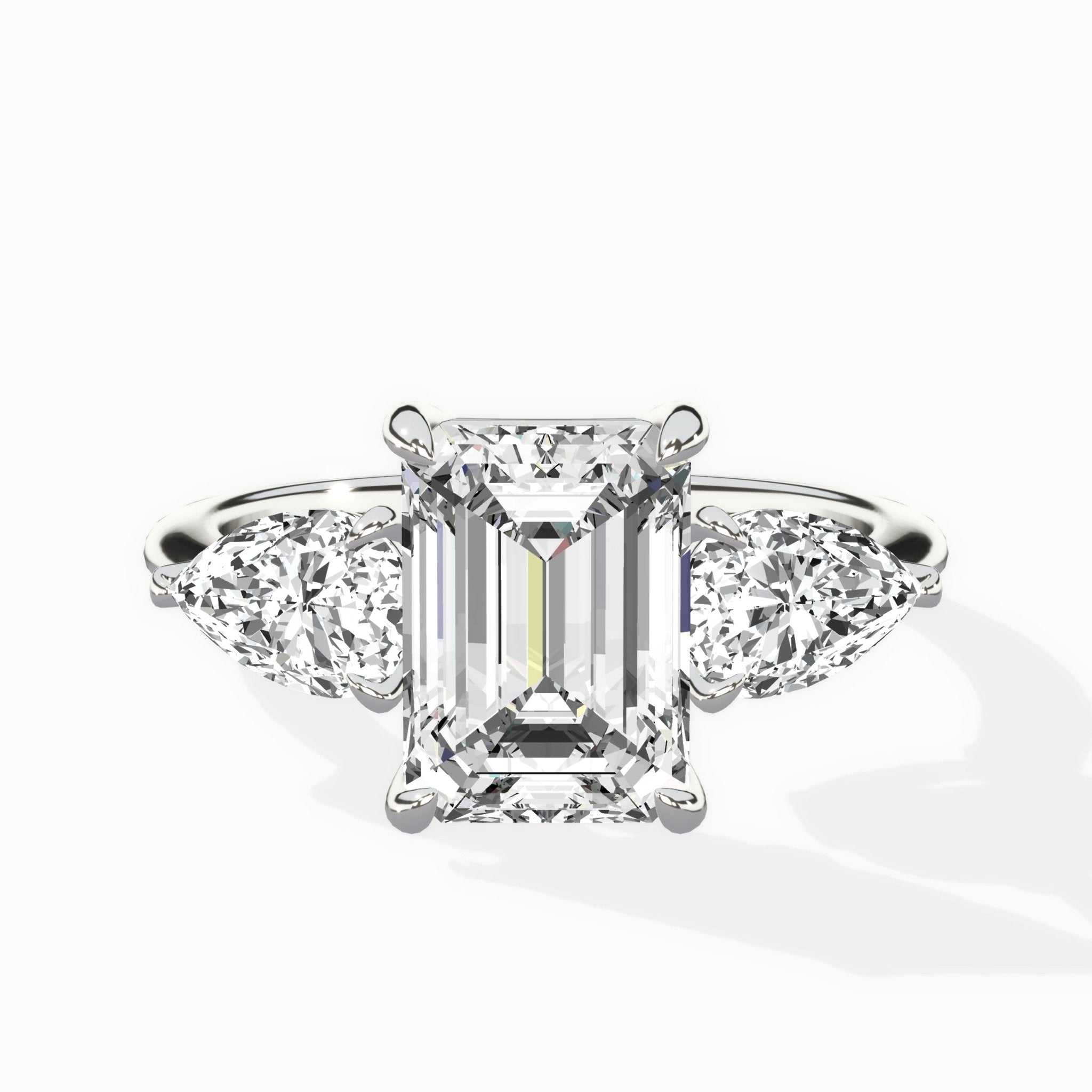 Forever Three Stone Engagement Ring - The Better Diamonds