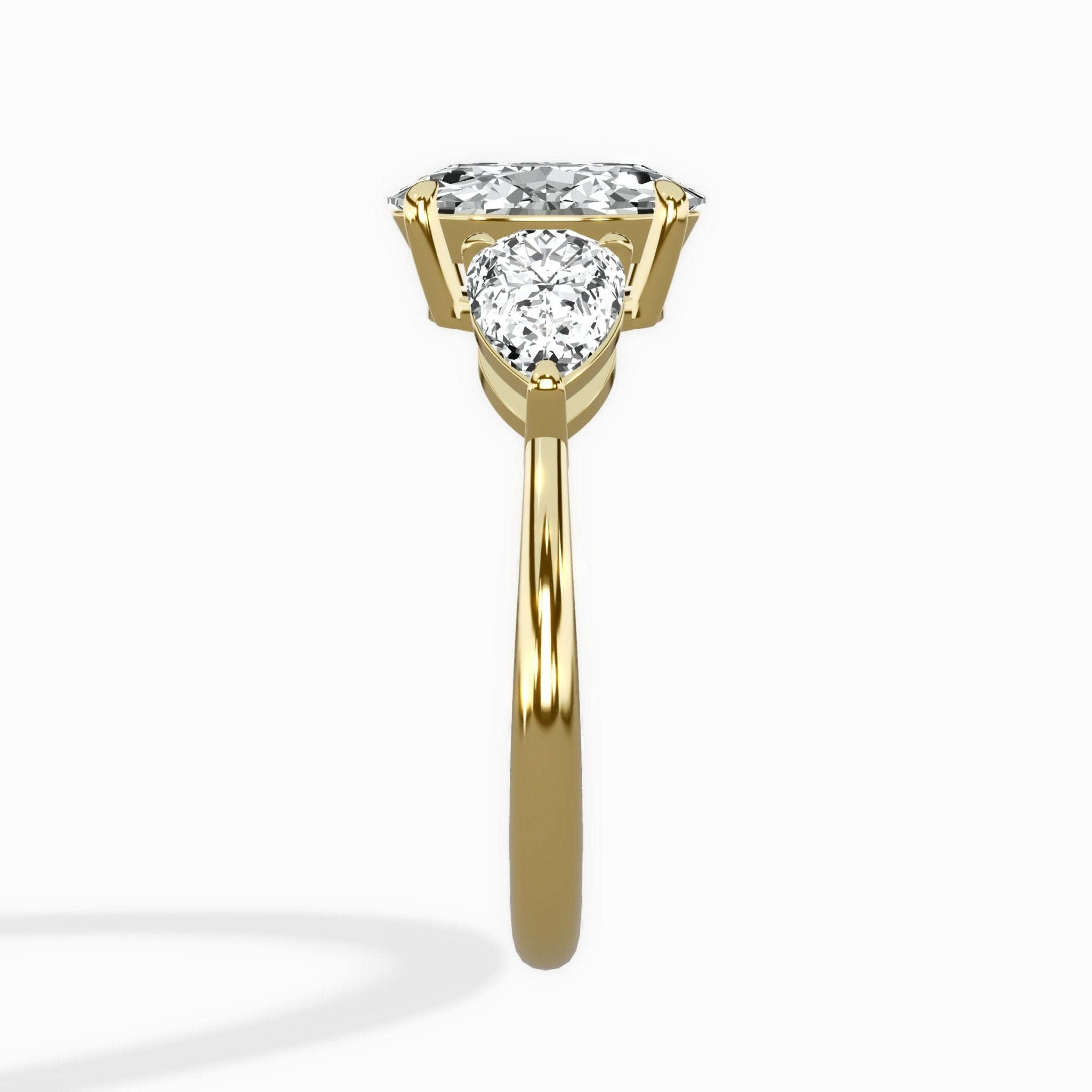 Forever Three Stone Engagement Ring - The Better Diamonds