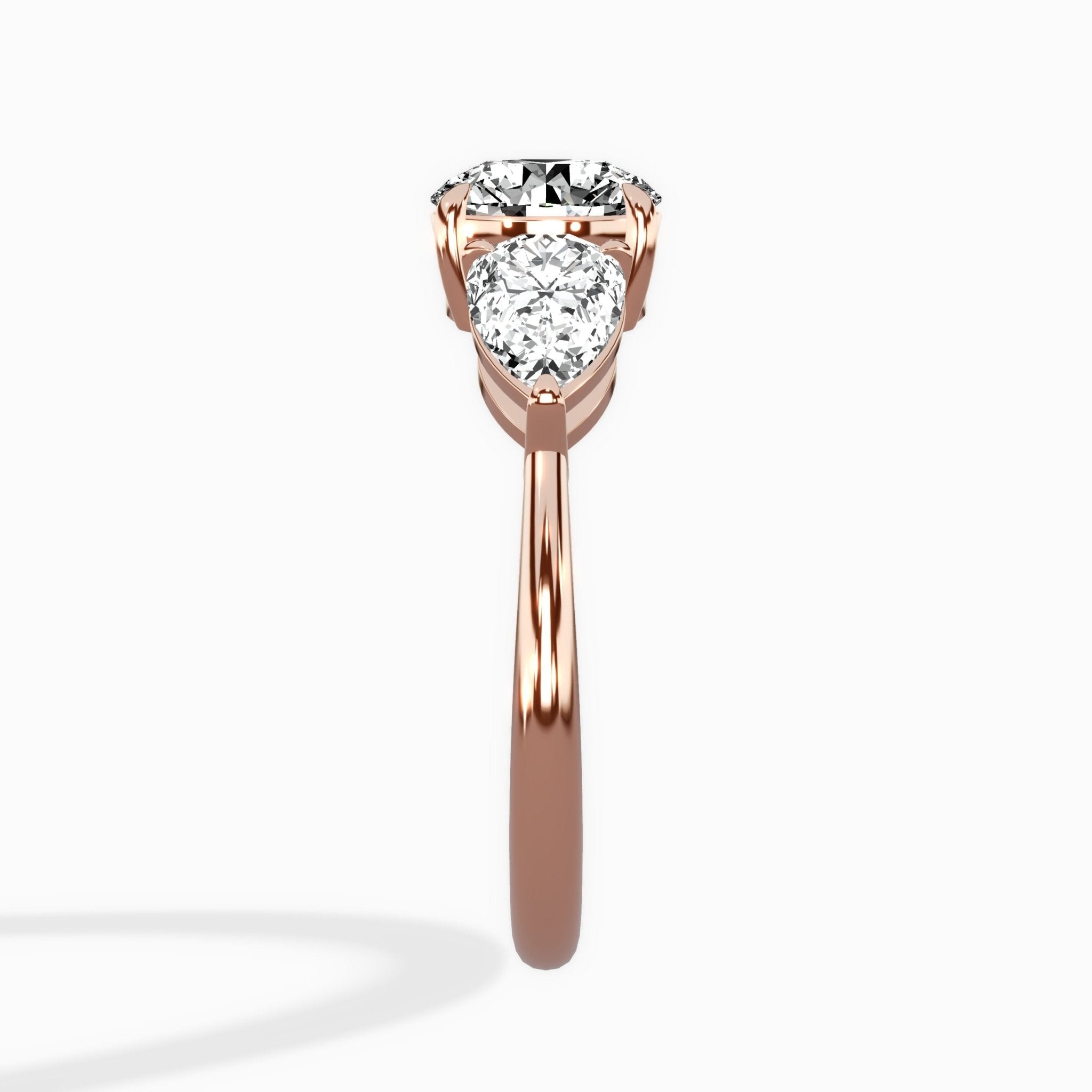 Forever Three Stone Engagement Ring - The Better Diamonds