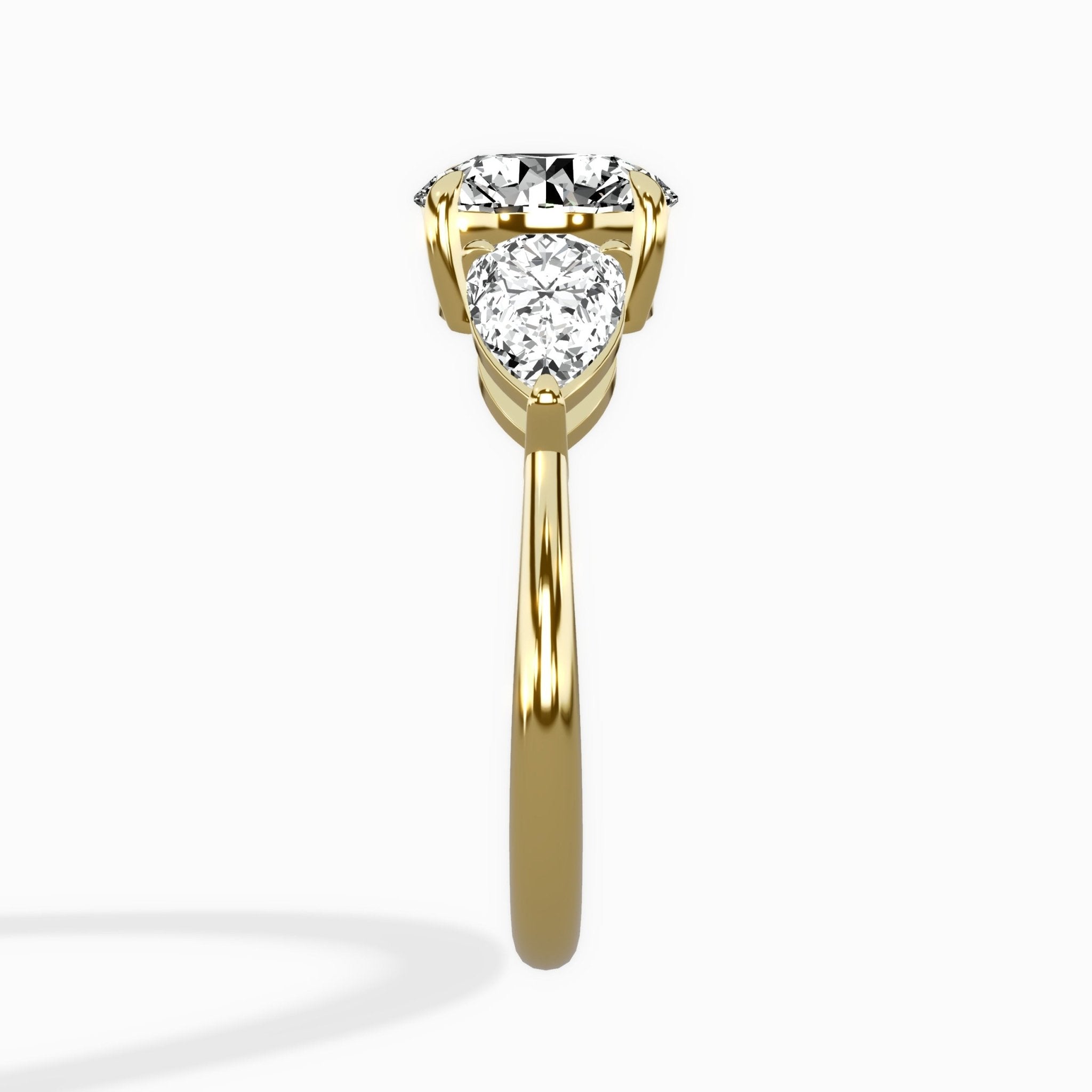 Forever Three Stone Engagement Ring - The Better Diamonds