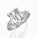 Forever Three Stone Engagement Ring - The Better Diamonds