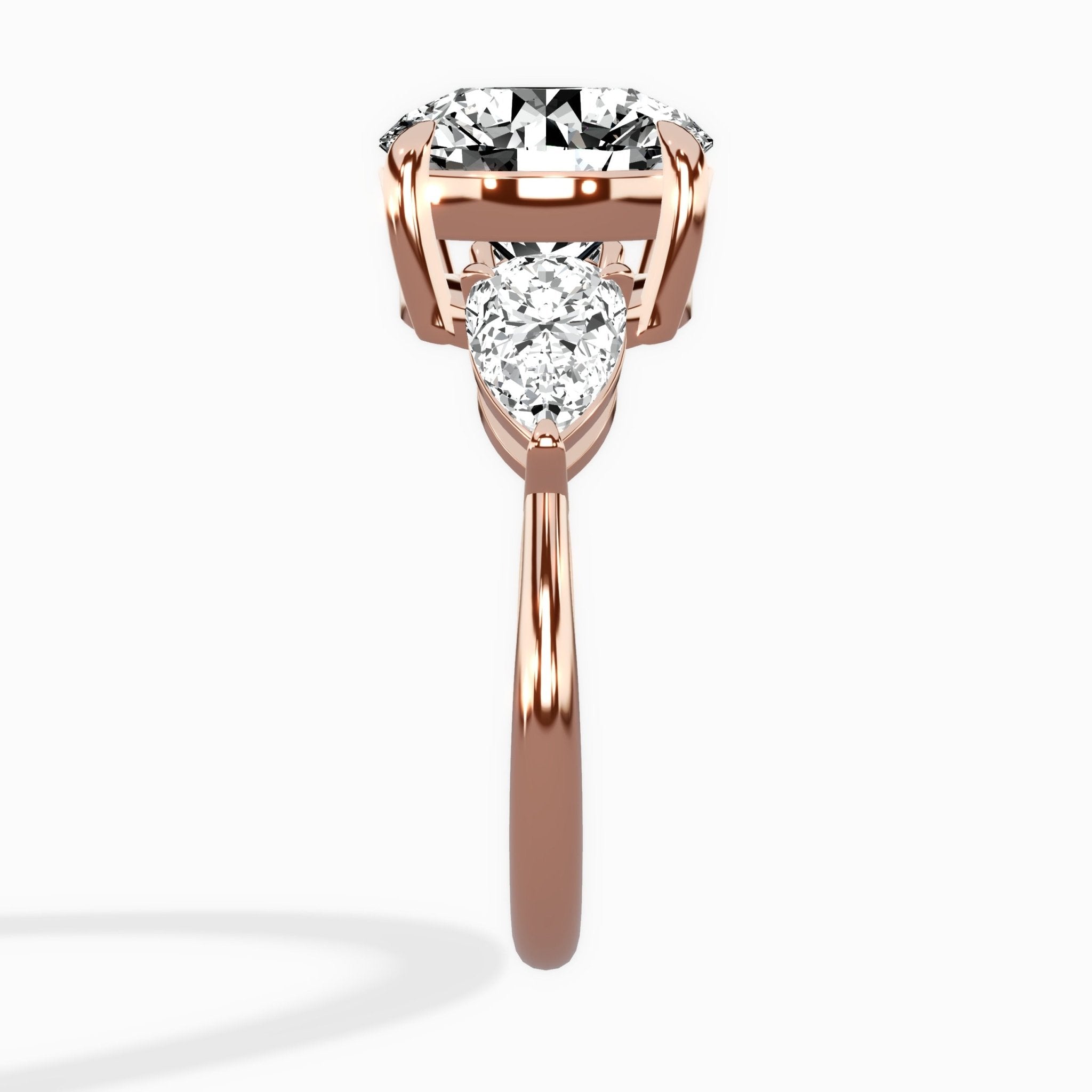 Forever Three Stone Engagement Ring - The Better Diamonds
