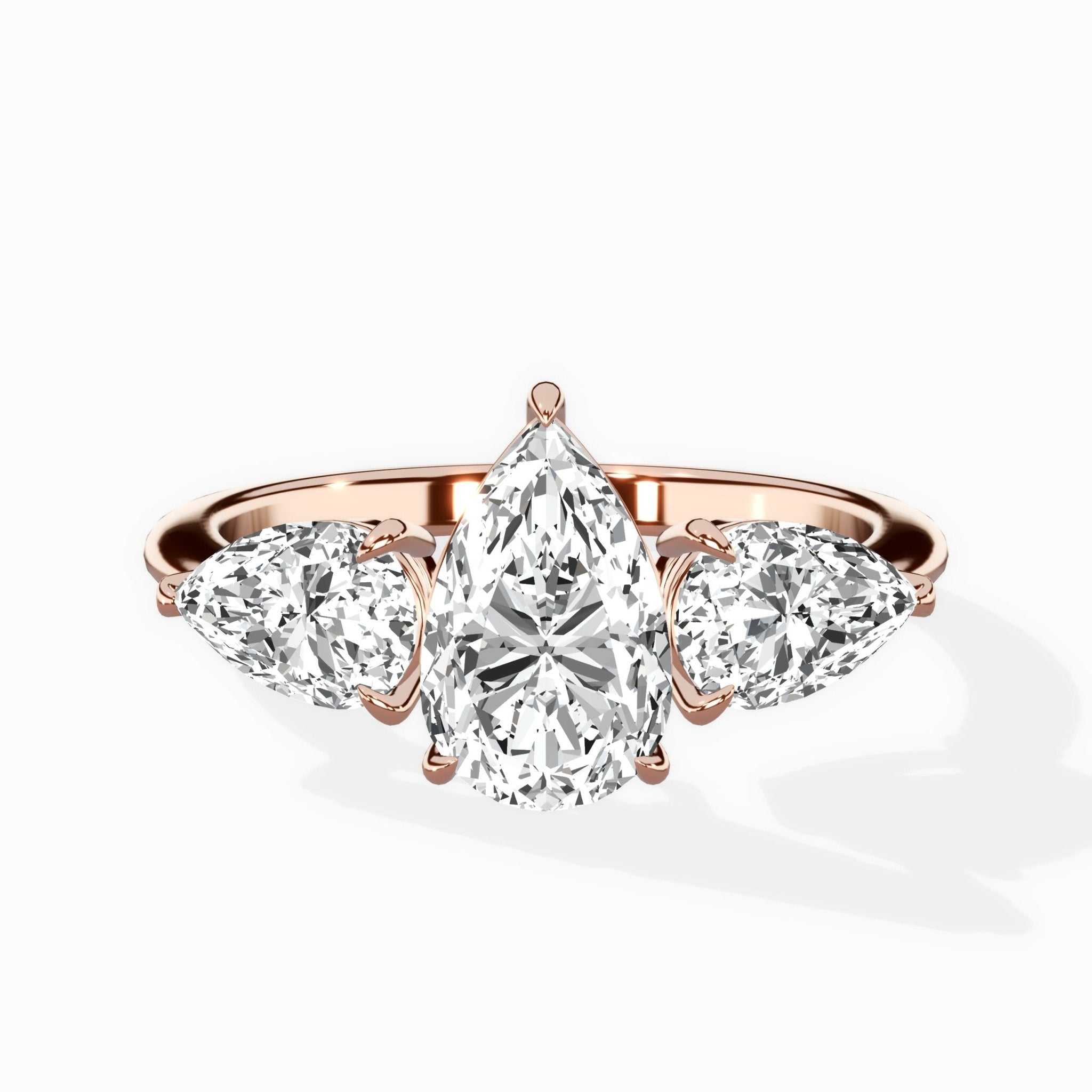 Forever Three Stone Engagement Ring - The Better Diamonds