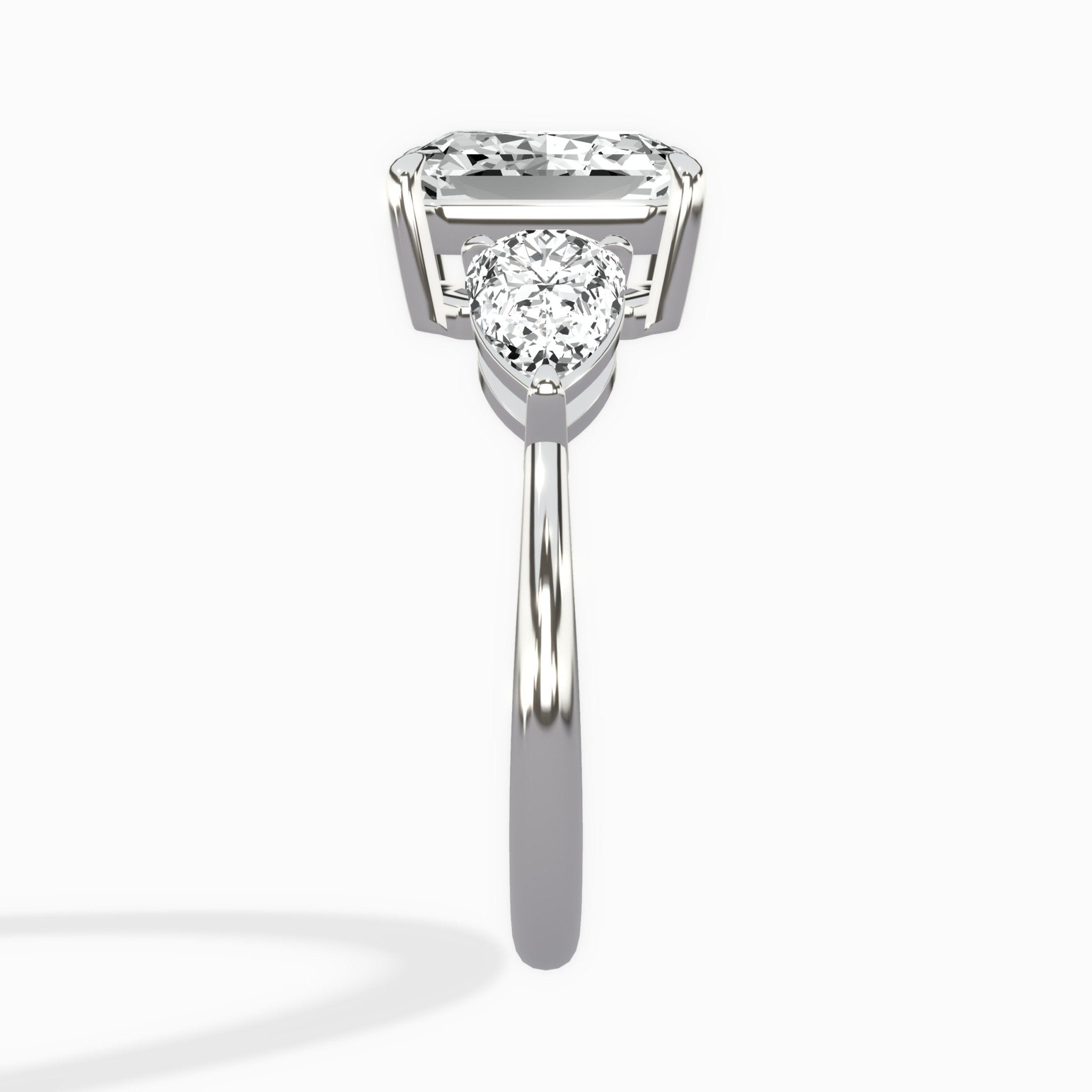 Forever Three Stone Engagement Ring - The Better Diamonds