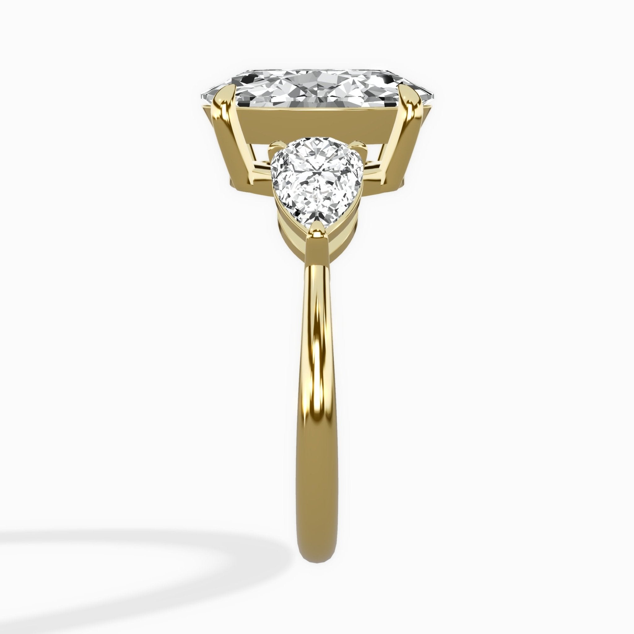 Forever Three Stone Engagement Ring - The Better Diamonds