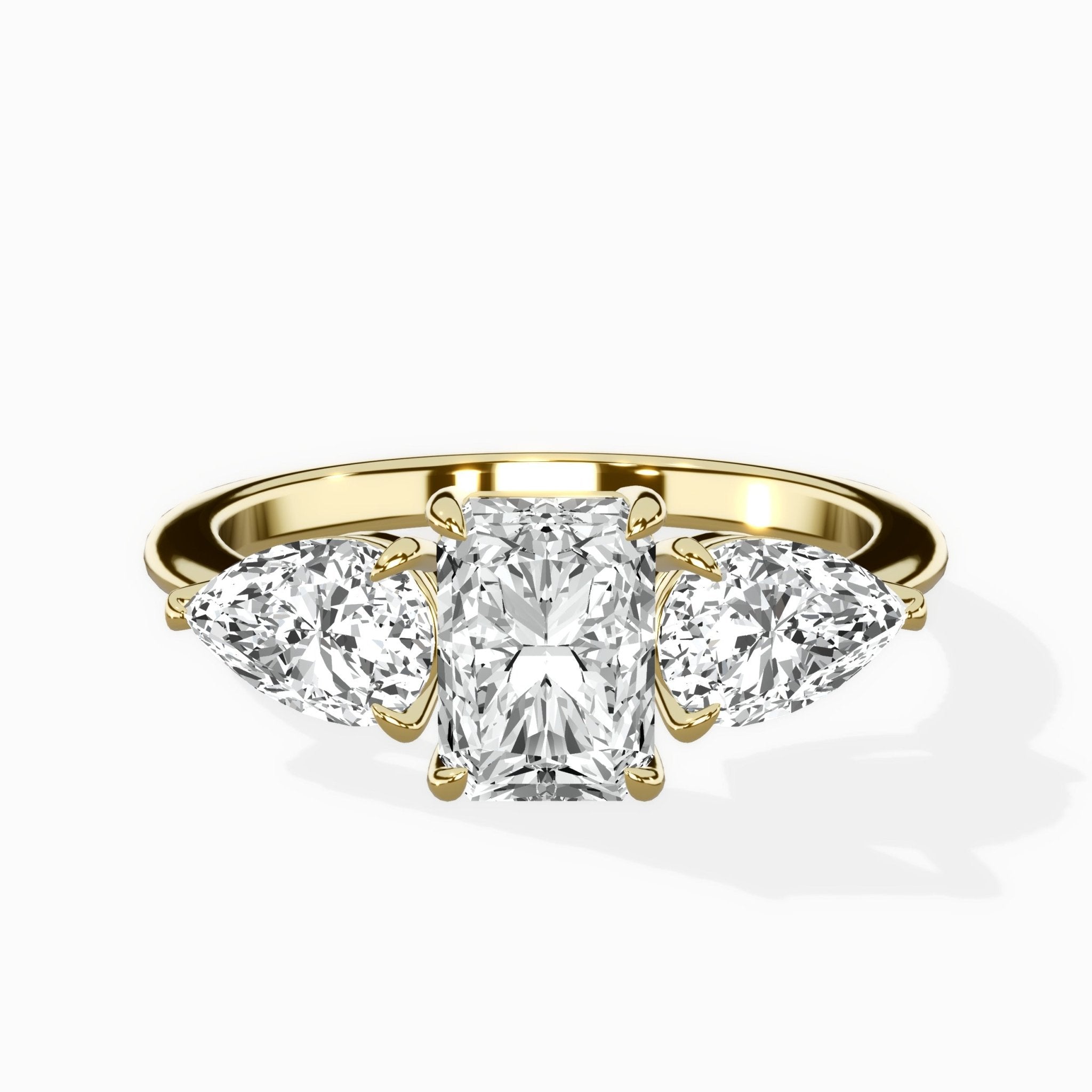 Forever Three Stone Engagement Ring - The Better Diamonds