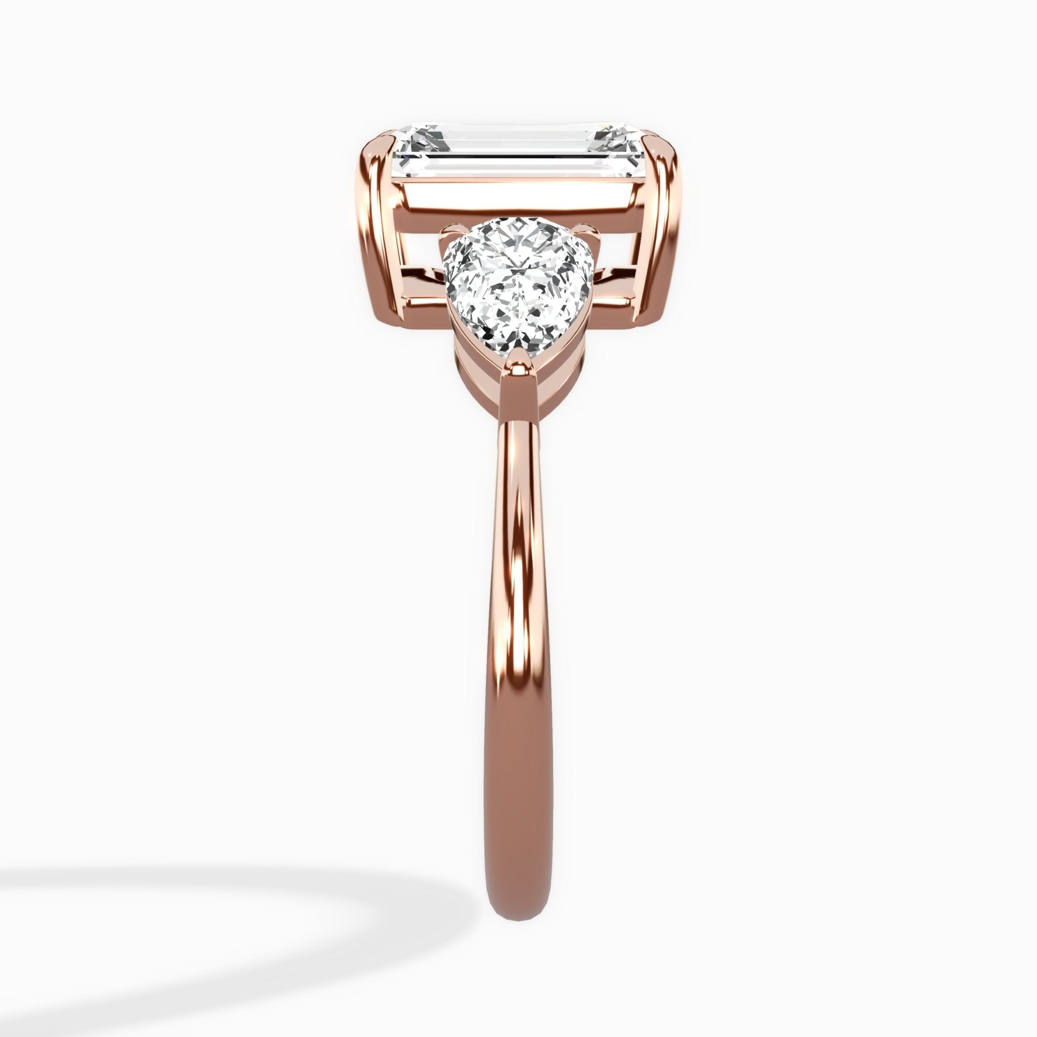 Forever Three Stone Engagement Ring - The Better Diamonds