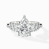 Forever Three Stone Engagement Ring - The Better Diamonds