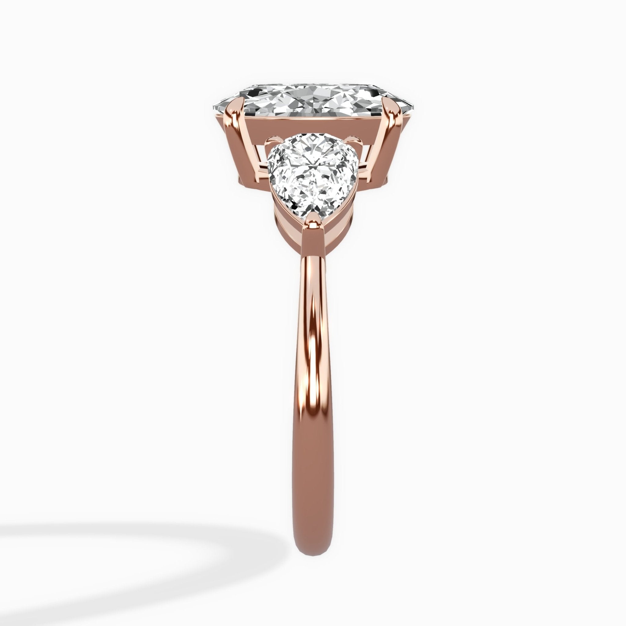 Forever Three Stone Engagement Ring - The Better Diamonds
