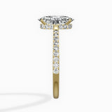 Fortuna Hidden Halo Engagement Ring - The Better Diamonds