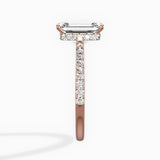 Fortuna Hidden Halo Engagement Ring - The Better Diamonds