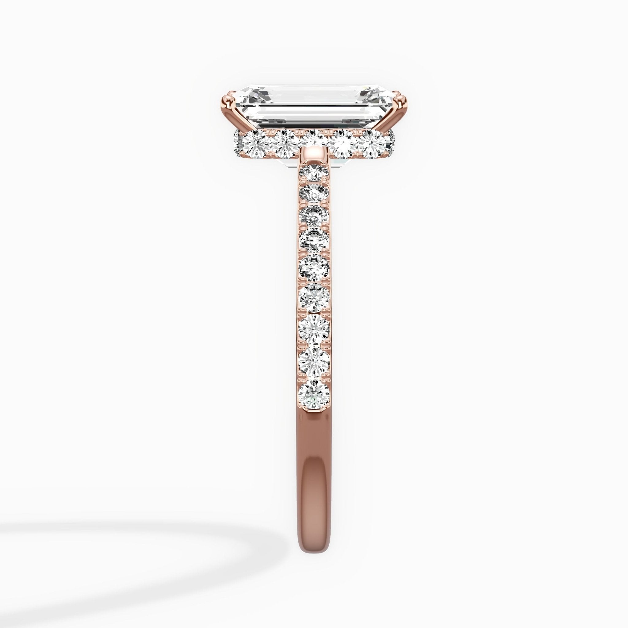 Fortuna Hidden Halo Engagement Ring - The Better Diamonds