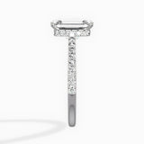 Fortuna Hidden Halo Engagement Ring - The Better Diamonds