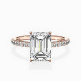Fortuna Hidden Halo Engagement Ring - The Better Diamonds