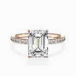 Fortuna Hidden Halo Engagement Ring - The Better Diamonds