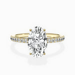 Fortuna Hidden Halo Engagement Ring - The Better Diamonds