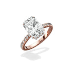 Fortuna Hidden Halo Engagement Ring - The Better Diamonds