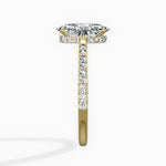 Fortuna Hidden Halo Engagement Ring - The Better Diamonds
