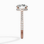 Fortuna Hidden Halo Engagement Ring - The Better Diamonds