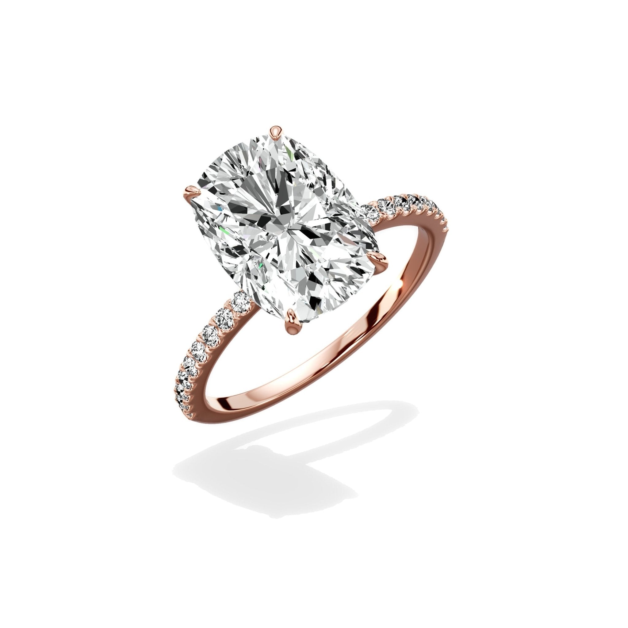 Fortuna Solitaire Engagement Ring - The Better Diamonds