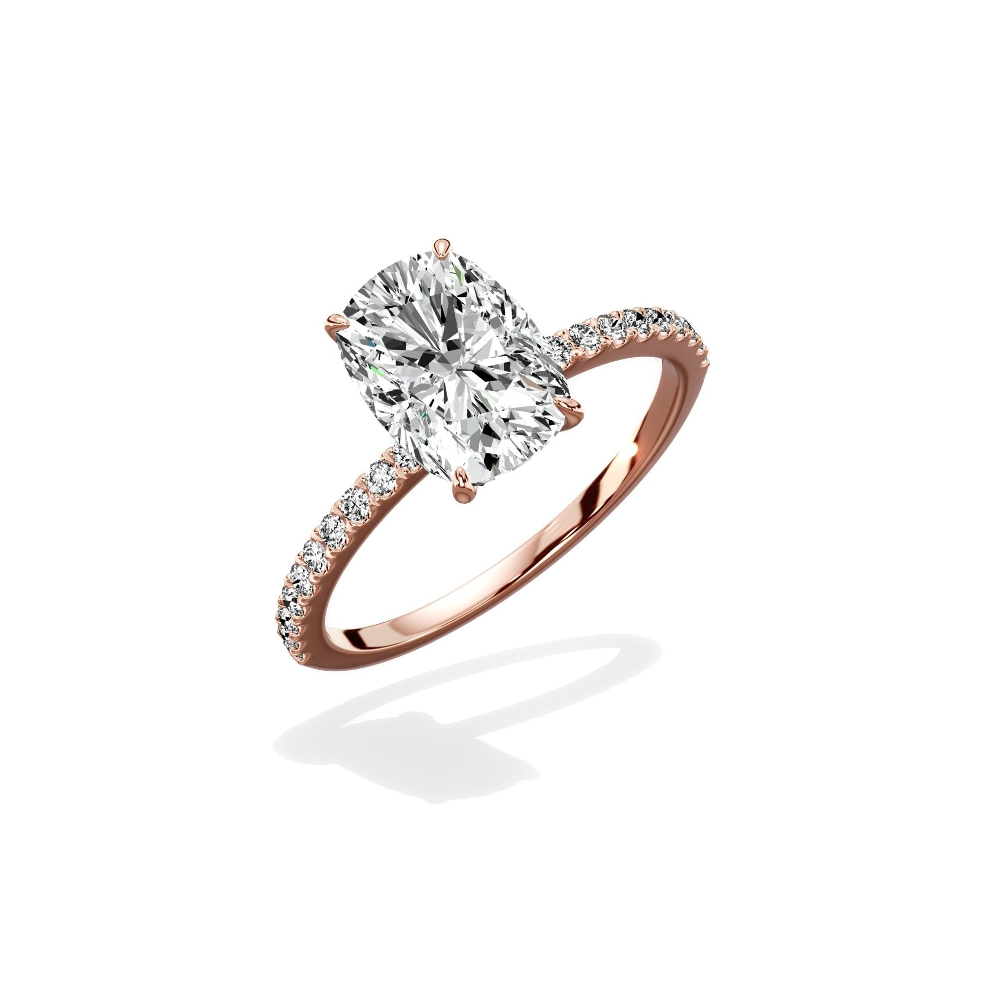 Fortuna Solitaire Engagement Ring - The Better Diamonds