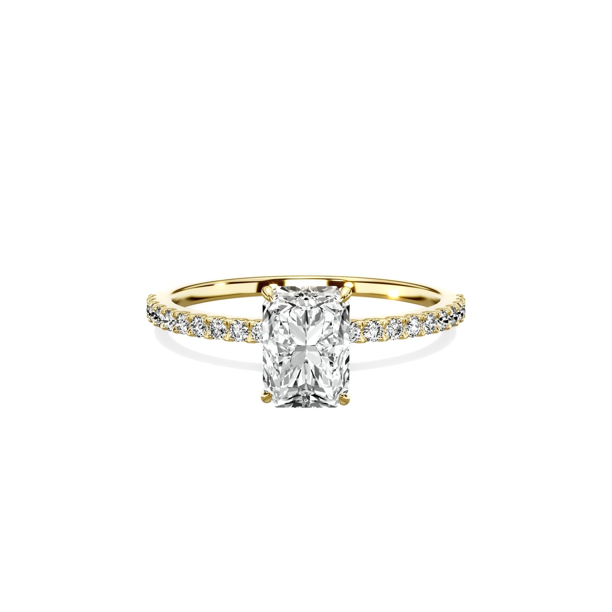 Fortuna Solitaire Engagement Ring - The Better Diamonds