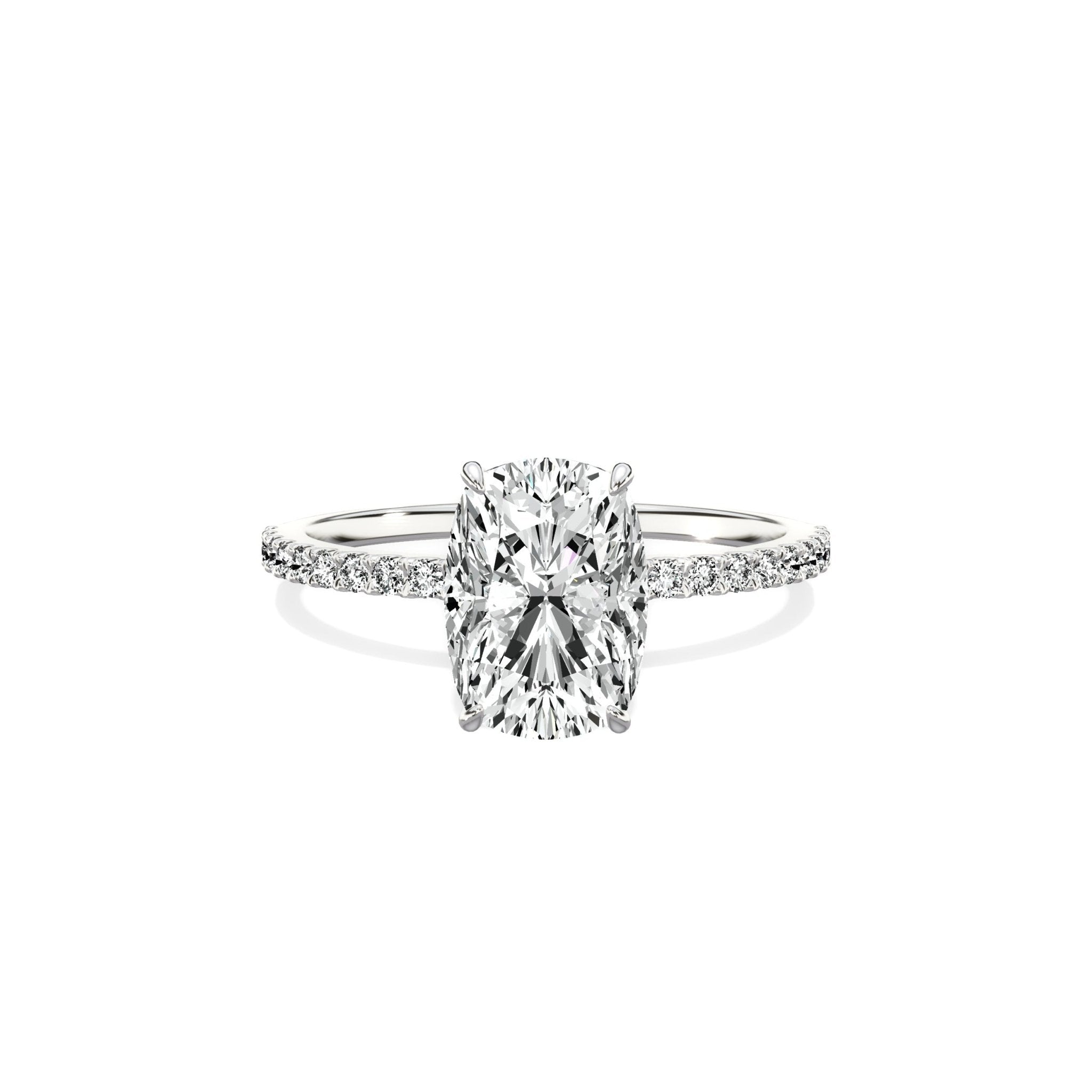 Fortuna Solitaire Engagement Ring - The Better Diamonds