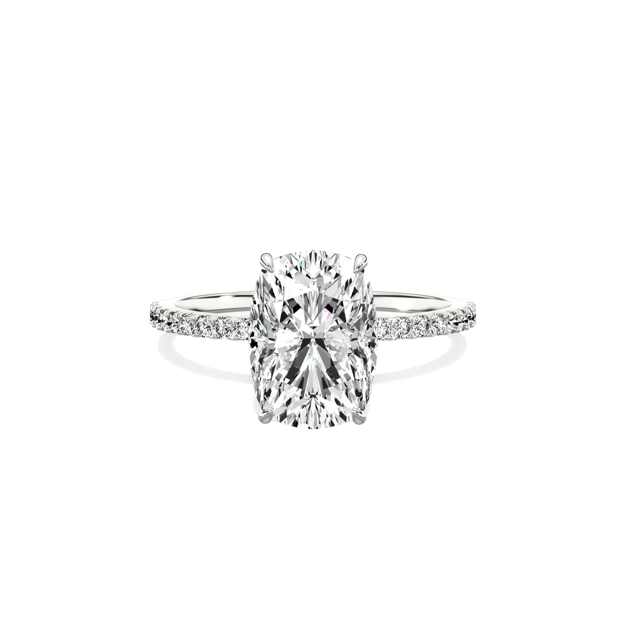 Fortuna Solitaire Engagement Ring - The Better Diamonds