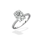 Fortuna Solitaire Engagement Ring - The Better Diamonds