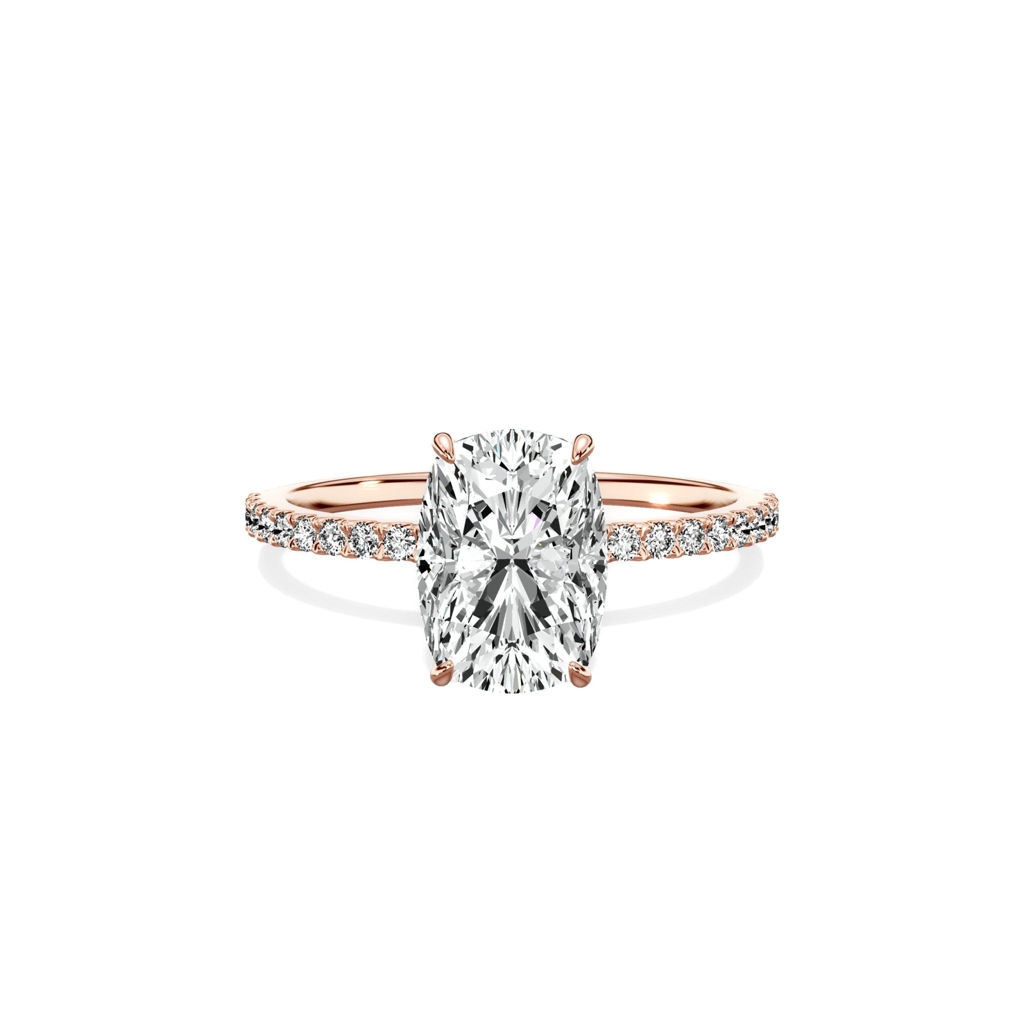 Fortuna Solitaire Engagement Ring - The Better Diamonds